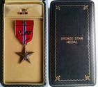 Bronze Star Medal Set Cased