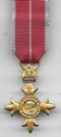 OBE Miniature Medal Military