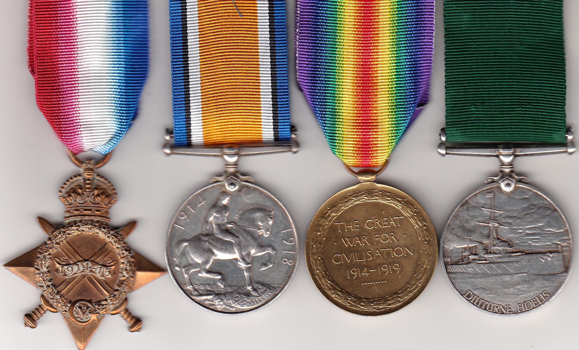 WW1 War Medals For Sale - Nottingham Medals - World War One