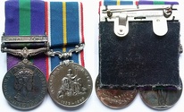 Suez GSM Medal Pair