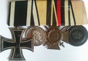 WW1 Iron Cross Mounted Medal Group